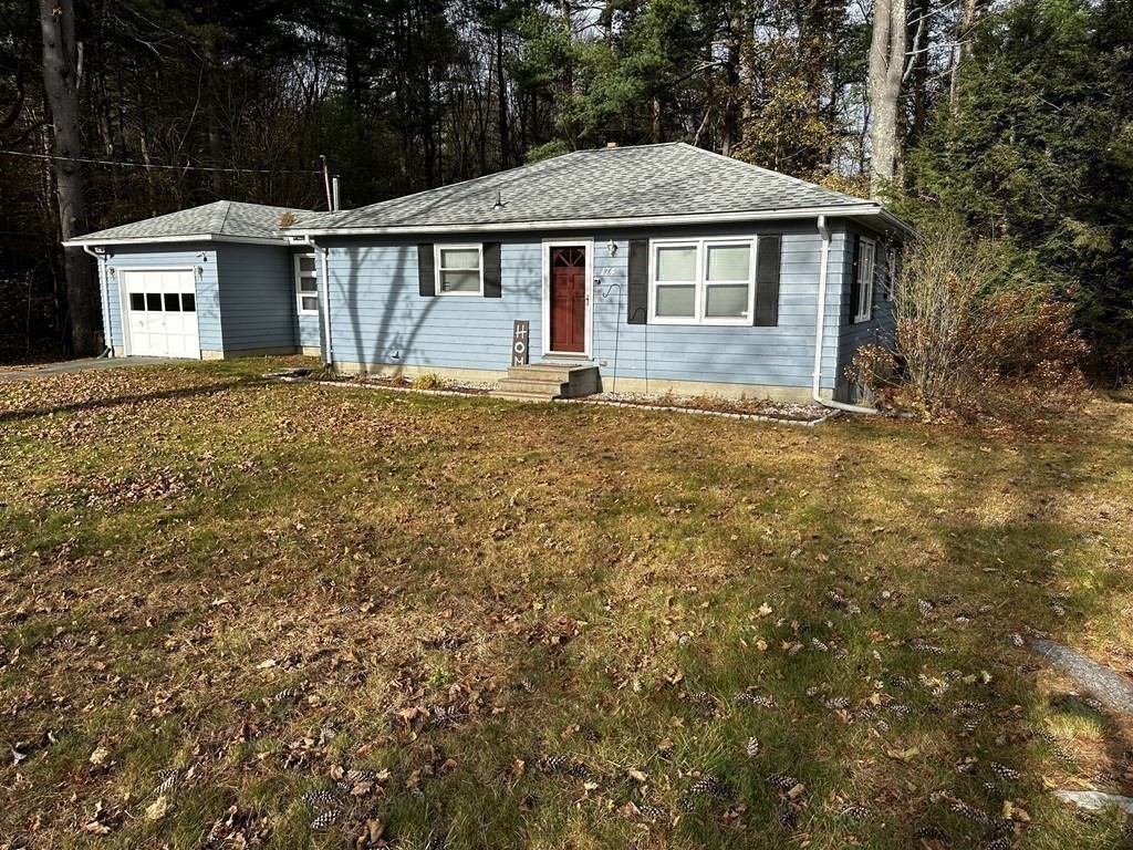 174 Chudy Street Three Rivers, MA 01080 - Photo 30 of 31 front view of a house with a yard