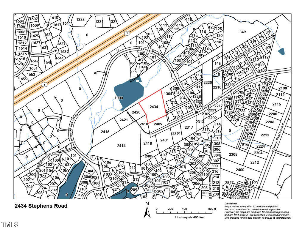 2434 Stephens Rd. map