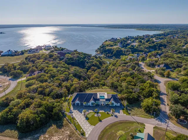 a view of a city from a lake