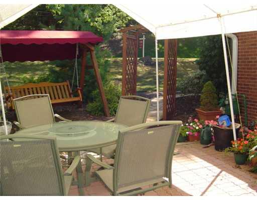 Patio/Deck. Side patio off kitchen, ramp