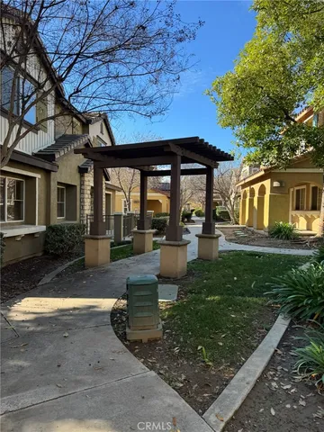 an outdoor space with lake view