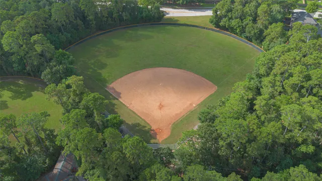 a view of a lake with a building in the background