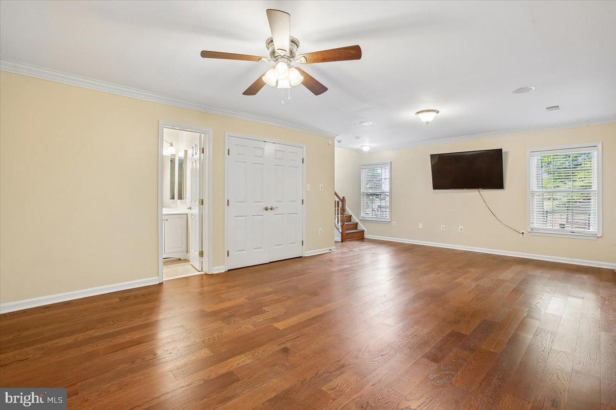 7301 Oldham Leeds Way Springfield, VA 22150 - Photo 24 of 34 Fully-finished walkout basement