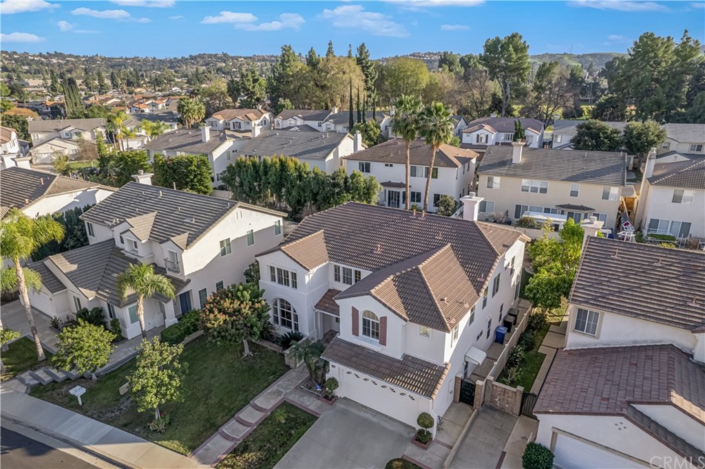 19366 Fortune Place Rowland Heights, CA 91748 - Photo 29 of 32 an aerial view of multiple houses with yard