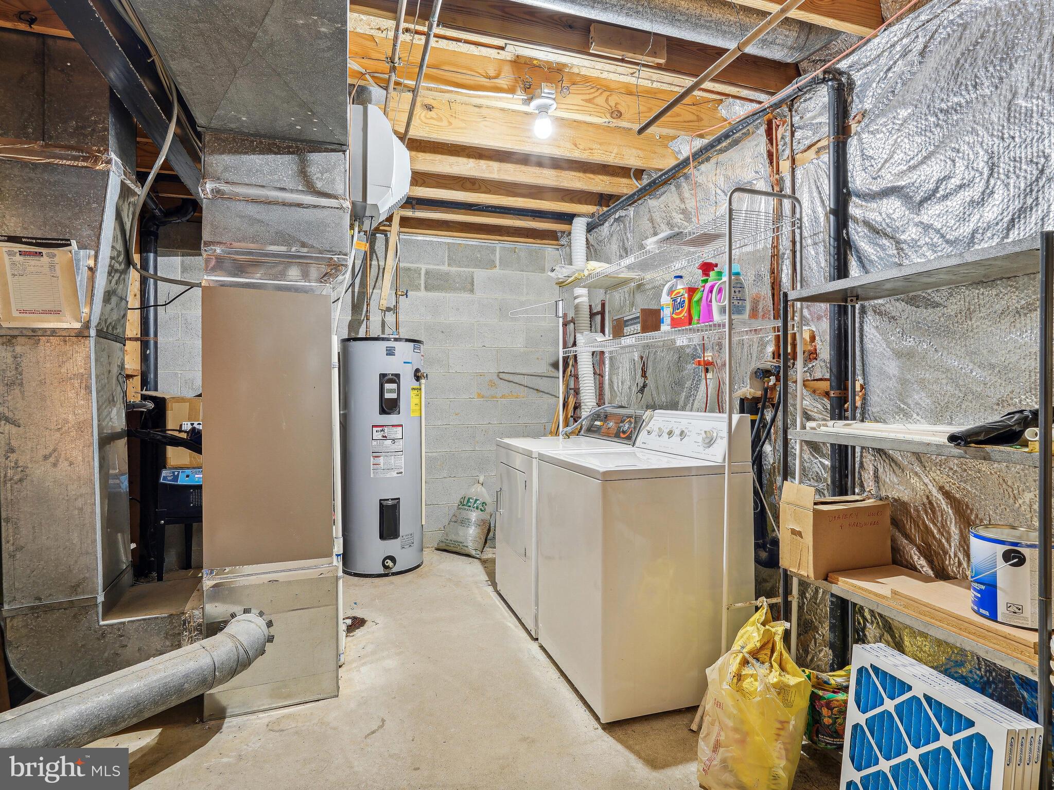 6310 Meeting House Way Alexandria, VA 22312 - Photo 27 of 30 Utility/Storage Room, lots of space