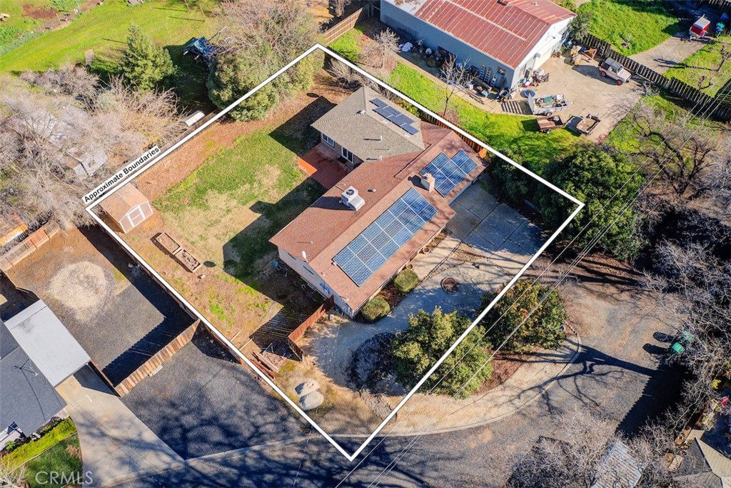 1274 Filbert Avenue Chico, CA 95926 - Photo 45 of 52 a aerial view of a house with a yard