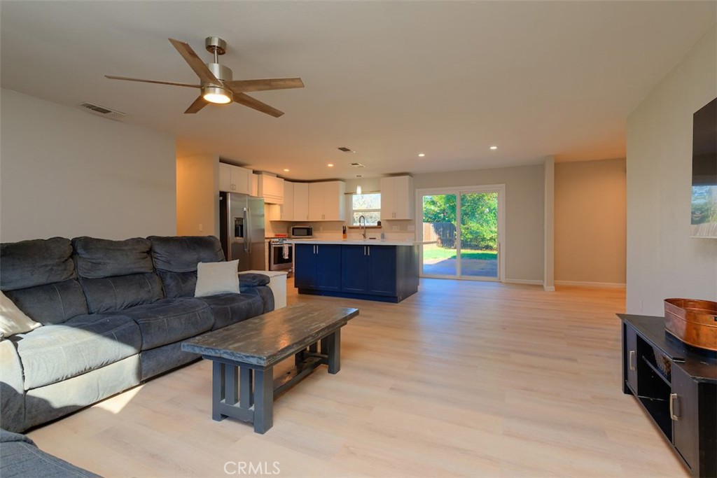 1274 Filbert Avenue Chico, CA 95926 - Photo 7 of 52 a living room with furniture and a wooden floor