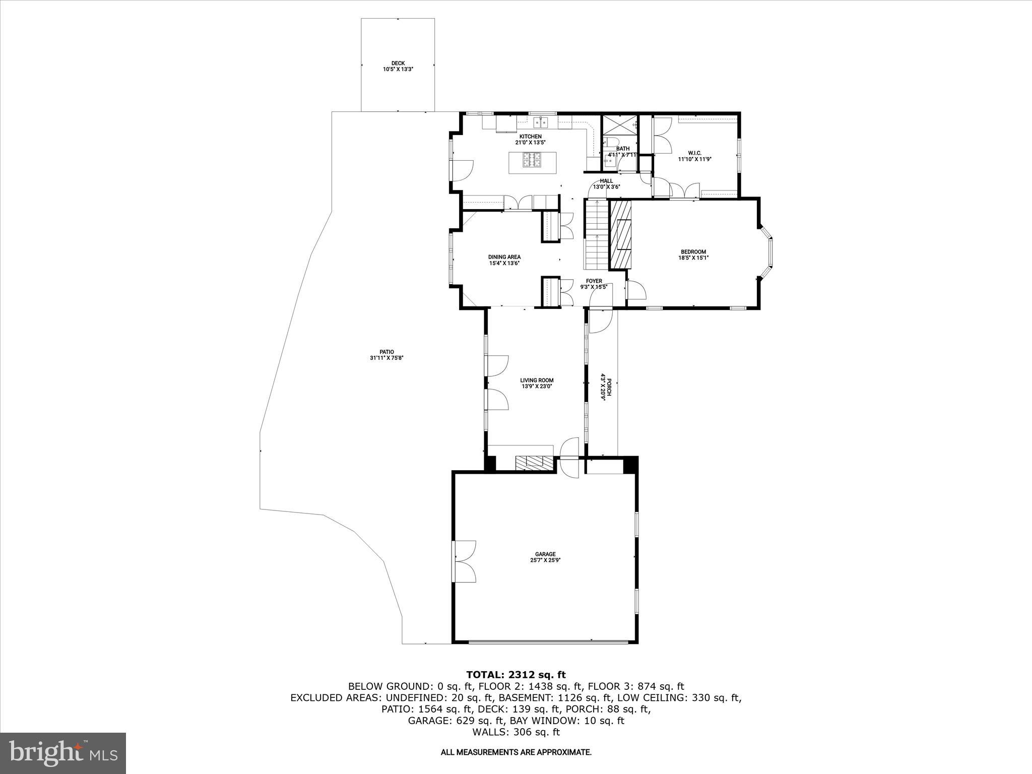 10901 Moxley Road Damascus, MD 20872 - Photo 139 of 148 Floor Plan Of Main House