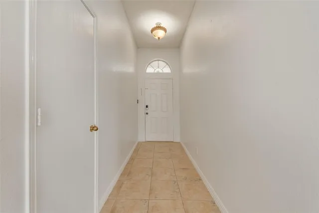 a view of an entryway