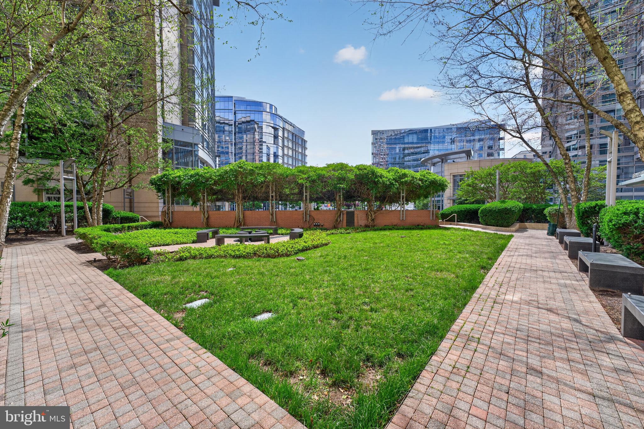 851 North Glebe Road, Unit 1301 Arlington, VA 22203 - Photo 83 of 84 Beautifully Landscaped Common Grounds!