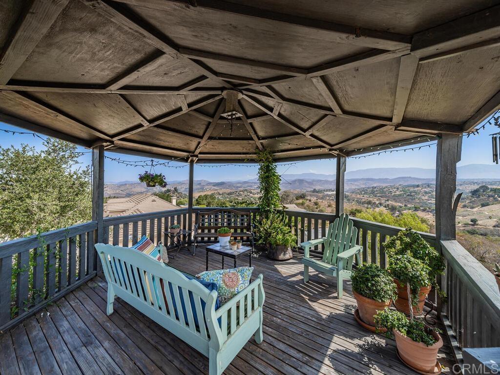 30568 Roadrunner Ridge Valley Center, CA 92082 - Photo 51 of 56 a view of balcony with wooden floor