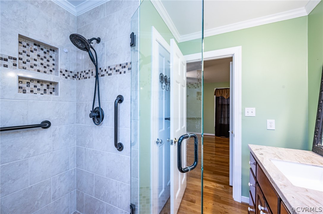 22508 Carson Road Dinwiddie, VA 23841 - Photo 18 of 50 a bathroom with a shower