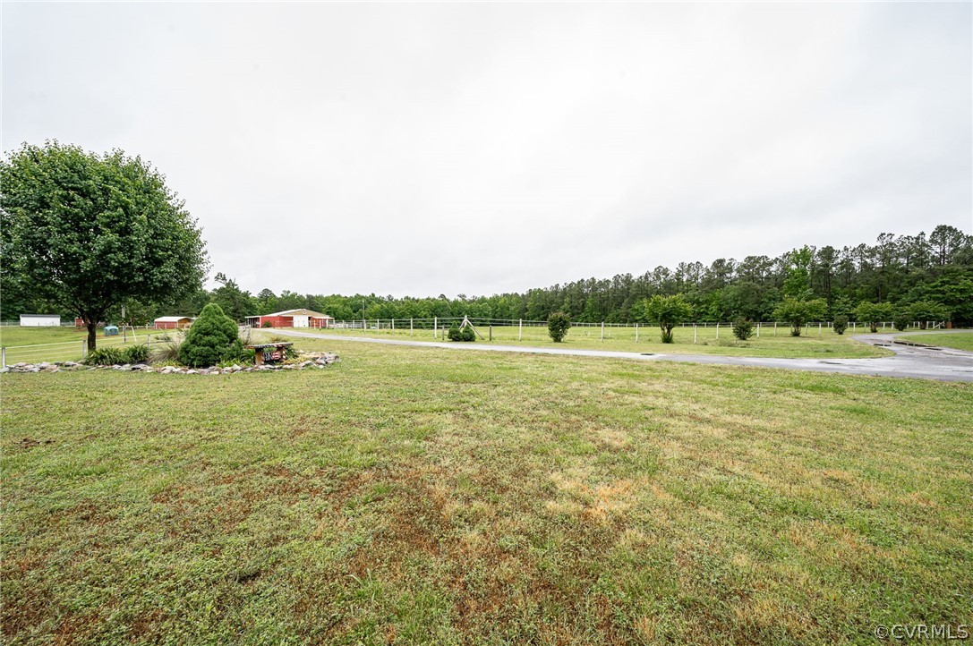 22508 Carson Road Dinwiddie, VA 23841 - Photo 44 of 50 a view of outdoor space with deck and yard