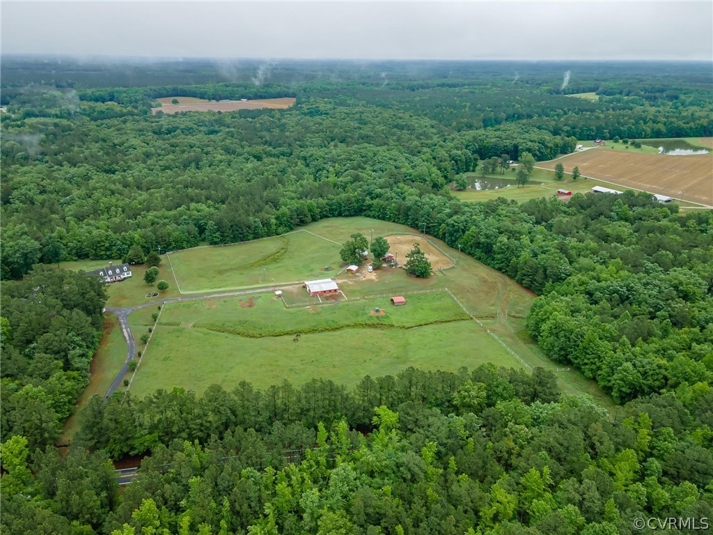 22508 Carson Road Dinwiddie, VA 23841 - Photo 49 of 50 an aerial view of a house