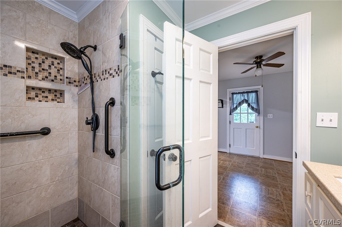 22508 Carson Road Dinwiddie, VA 23841 - Photo 10 of 50 a bathroom with a shower