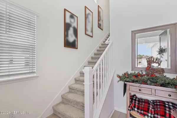 a view of entryway and hall