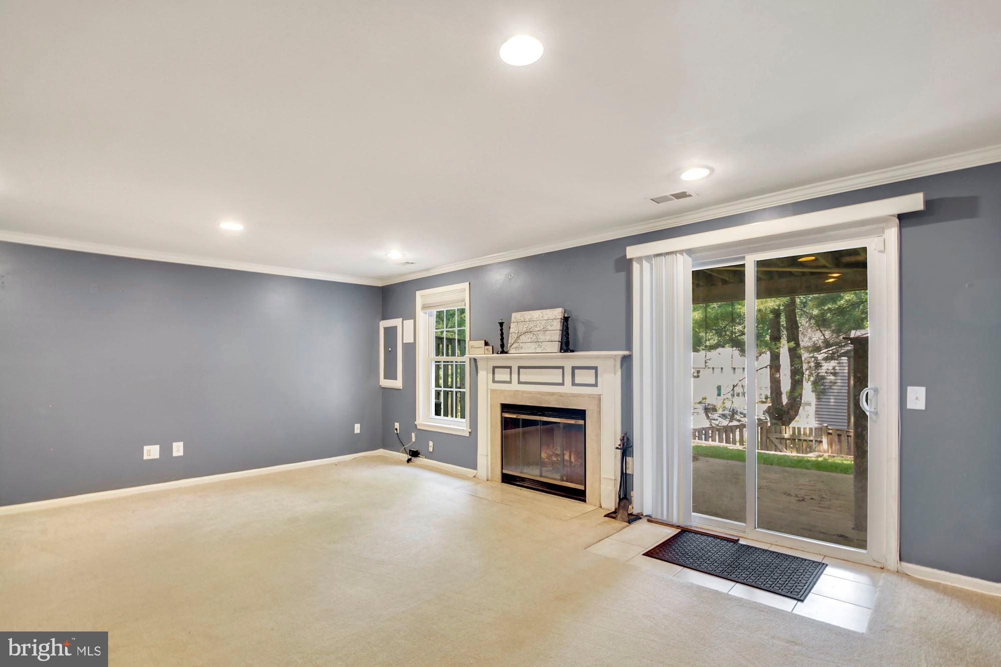 12903 Tourmaline Terrace Silver Spring, MD 20904 - Photo 23 of 41 Huge Rec Room with Replaced Sliding Glass Door