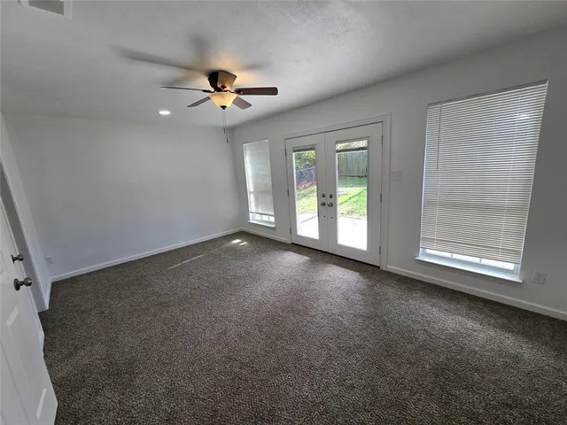 a view of empty room