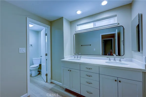 a bathroom with a sink and a toilet