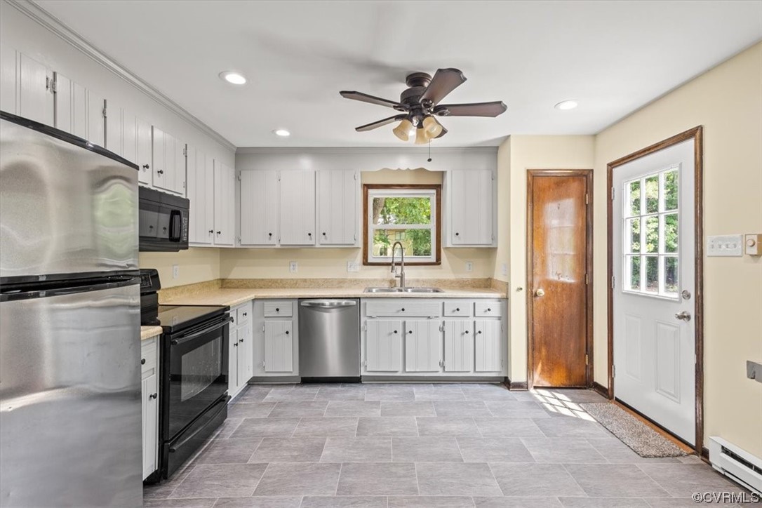 10712 Genlou Road Chesterfield, VA 23832 - Photo 3 of 43 a kitchen with granite countertop a sink stainless steel appliances and cabinets