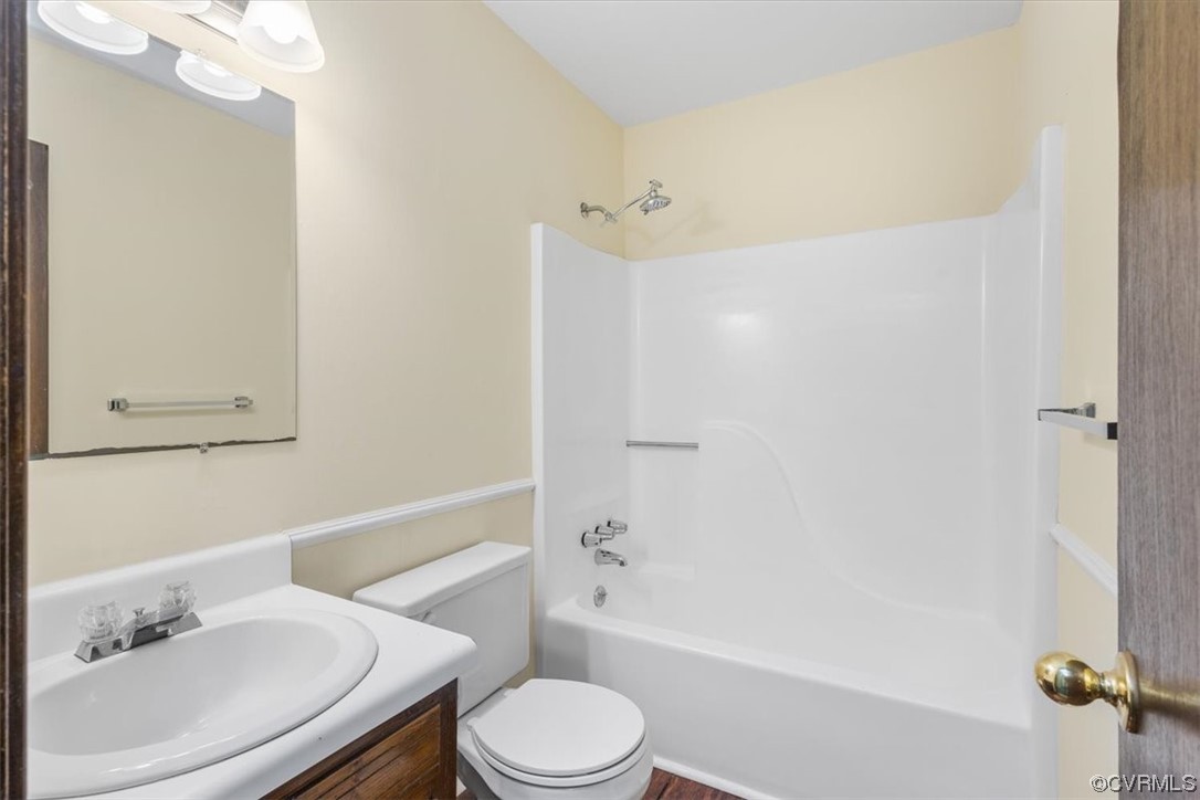 10712 Genlou Road Chesterfield, VA 23832 - Photo 34 of 43 a bathroom with a sink toilet and shower
