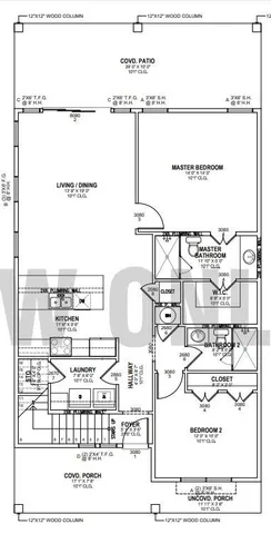 a black and white photo of a living room