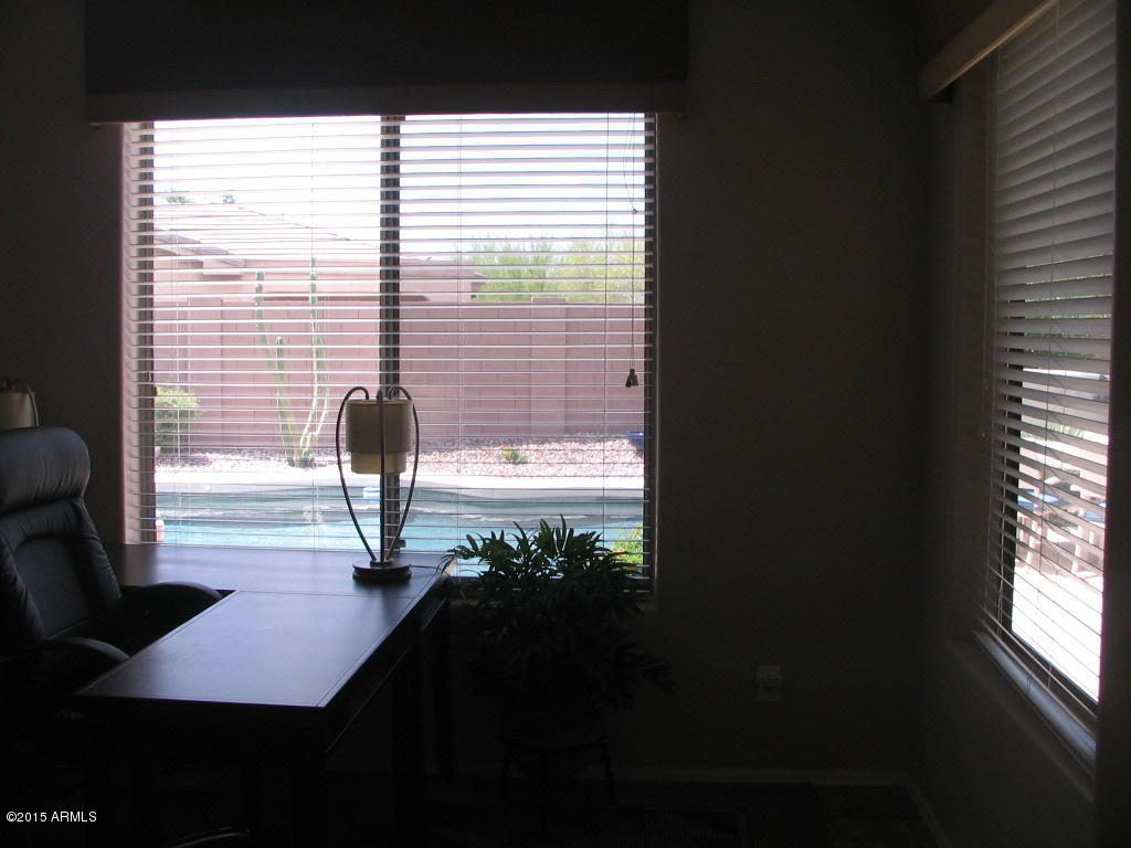 41549 North Clear Crossing Road Anthem, AZ 85086 - Photo 14 of 40 Office stares at pool
