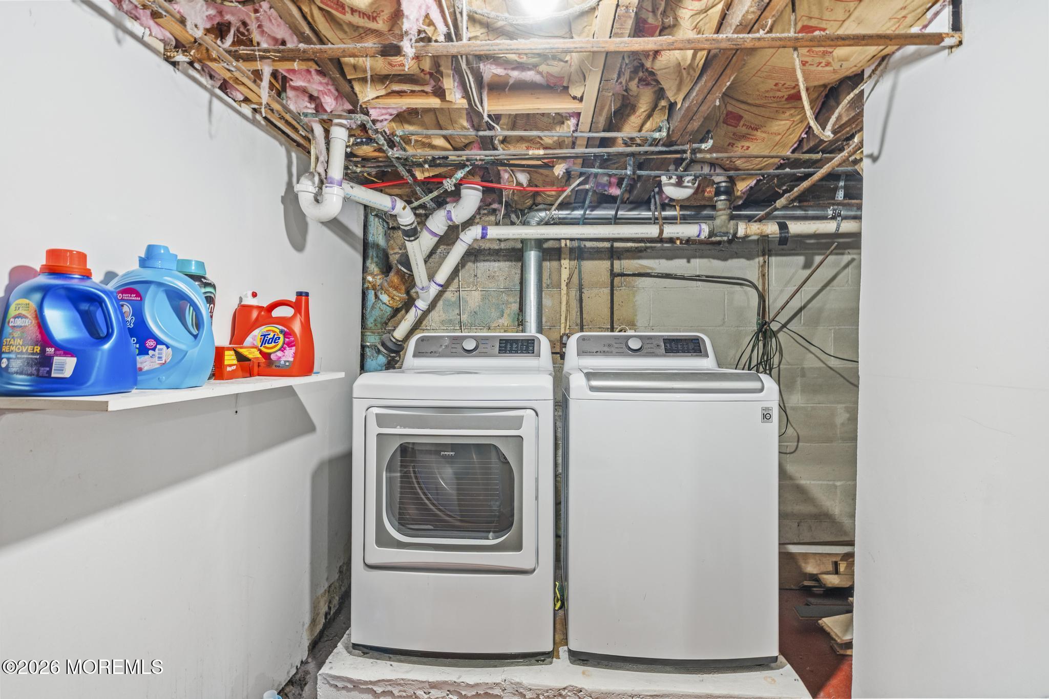 1914 Rutherford Avenue Neptune Township, NJ 07753 - Photo 18 of 25 a utility room with dryer and washer