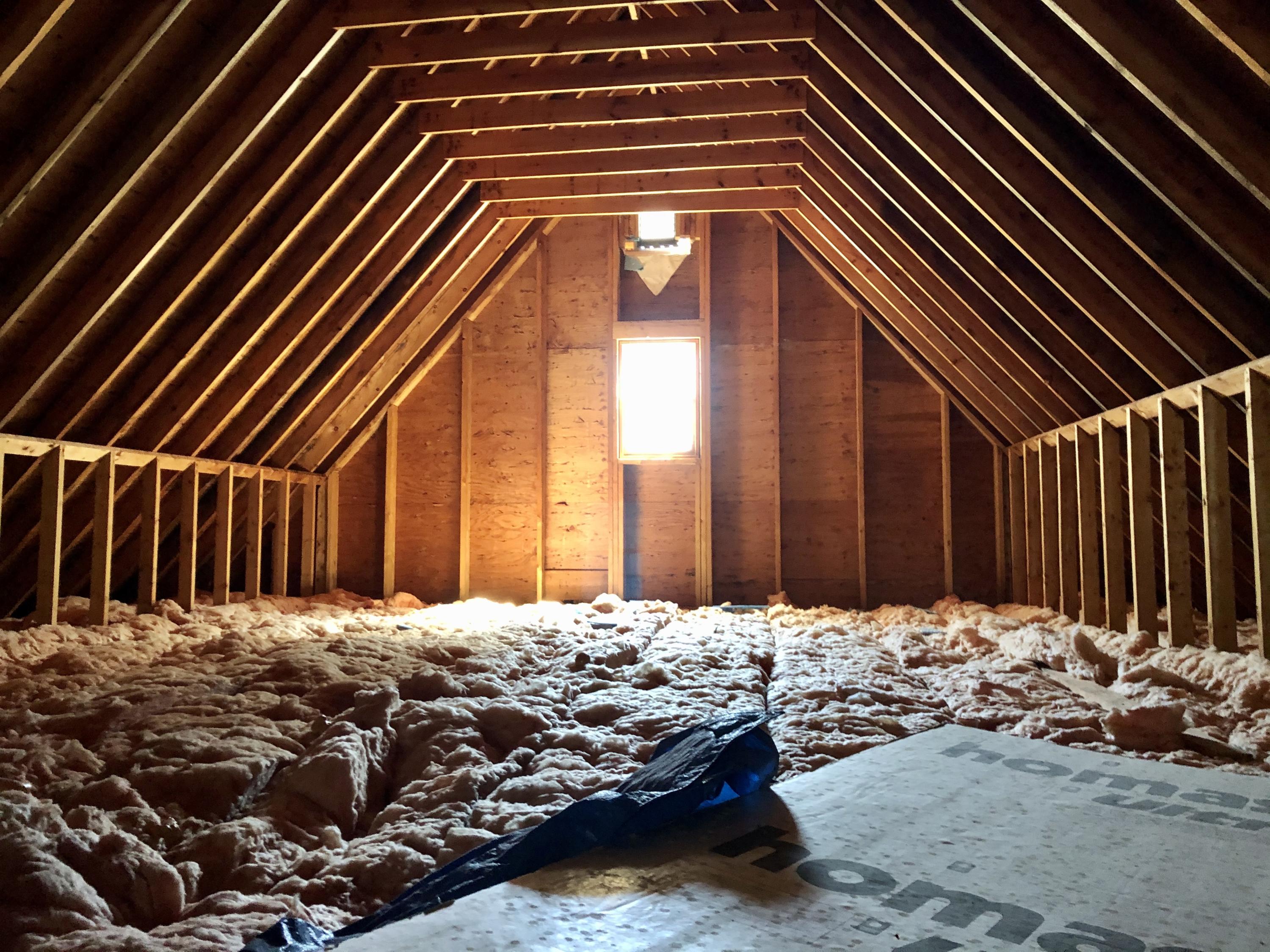 763 West Road Waterboro, ME 04087 - Photo 17 of 25 Attic Right side