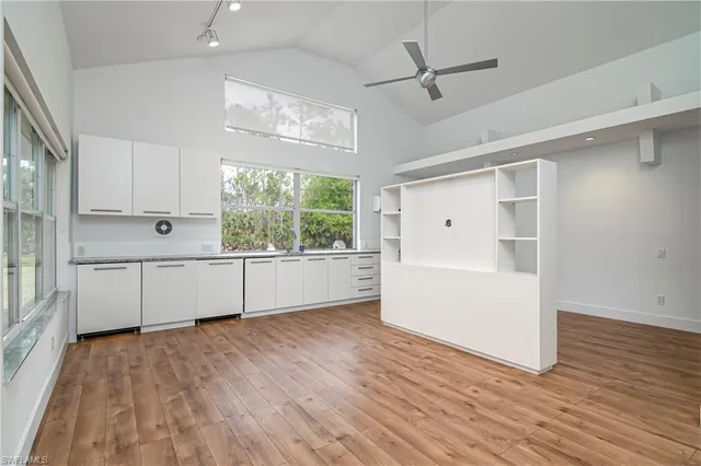 a view of empty room