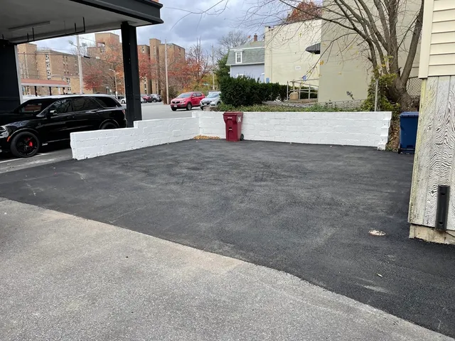 a view of outdoor space with garden