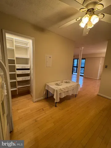 a view of bedroom and bathroom