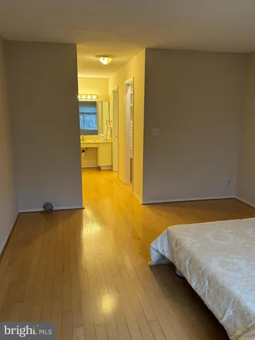 a view of hallway with living room