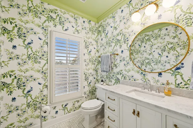 a living room with a couch and a table