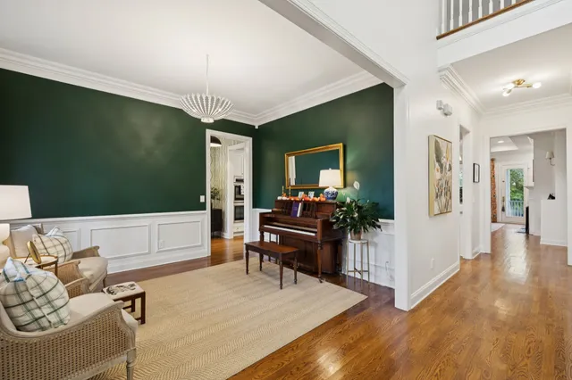 a view of staircase with white walls