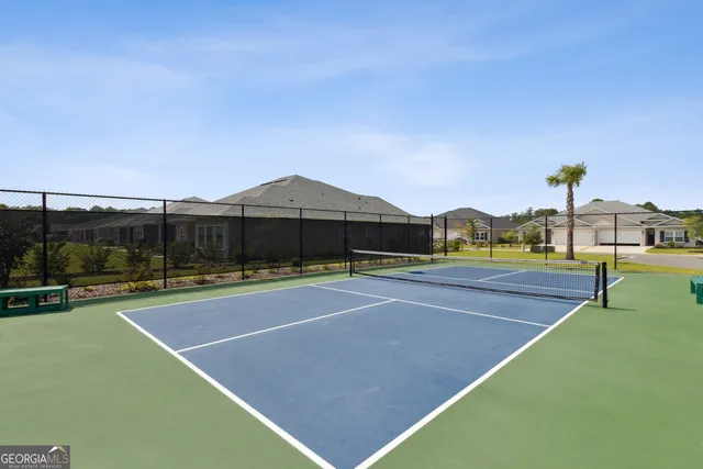 a view of a tennis court