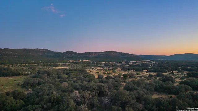 a view of a city with mountain