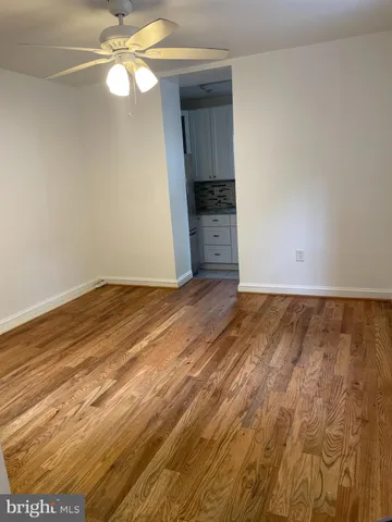 wooden floor in a gallery