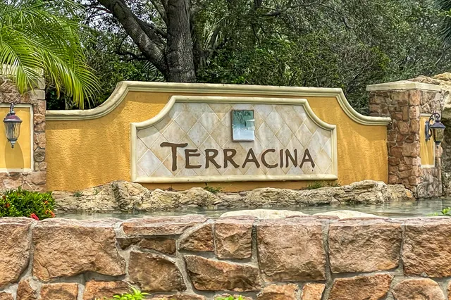 a view of a sign board