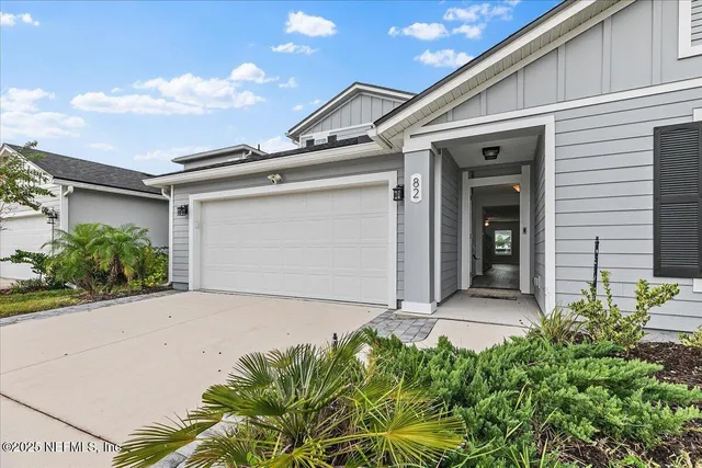 a front view of house with yard