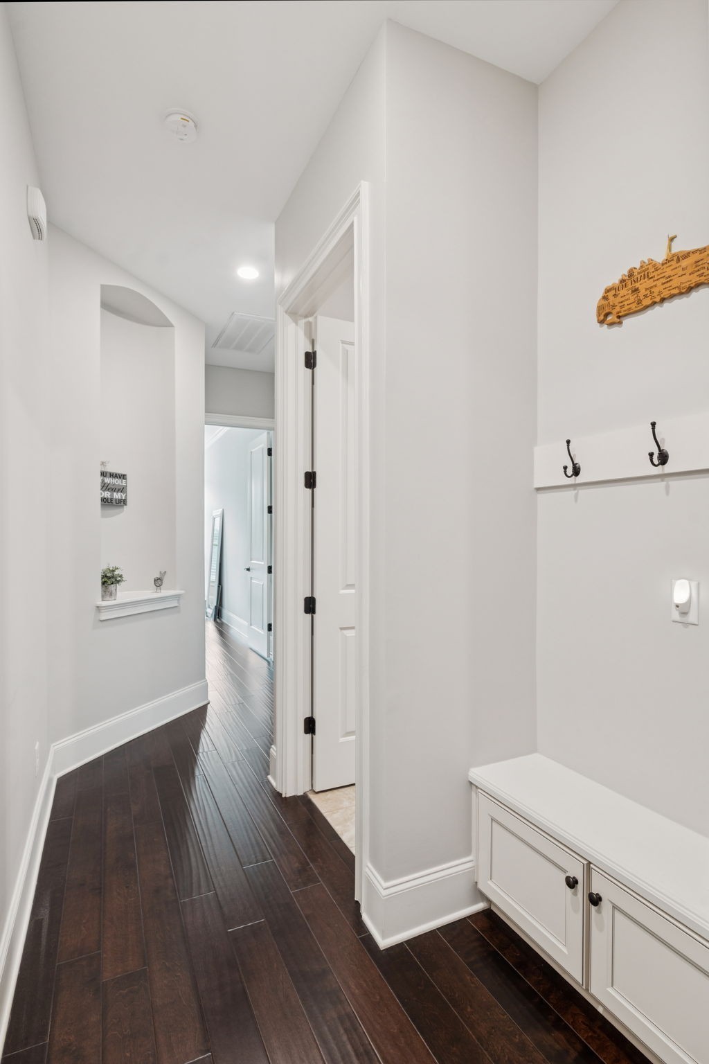 3639 Martins Mill Road Thompson's Station, TN 37179 - Photo 25 of 35 a hallway with wooden floor