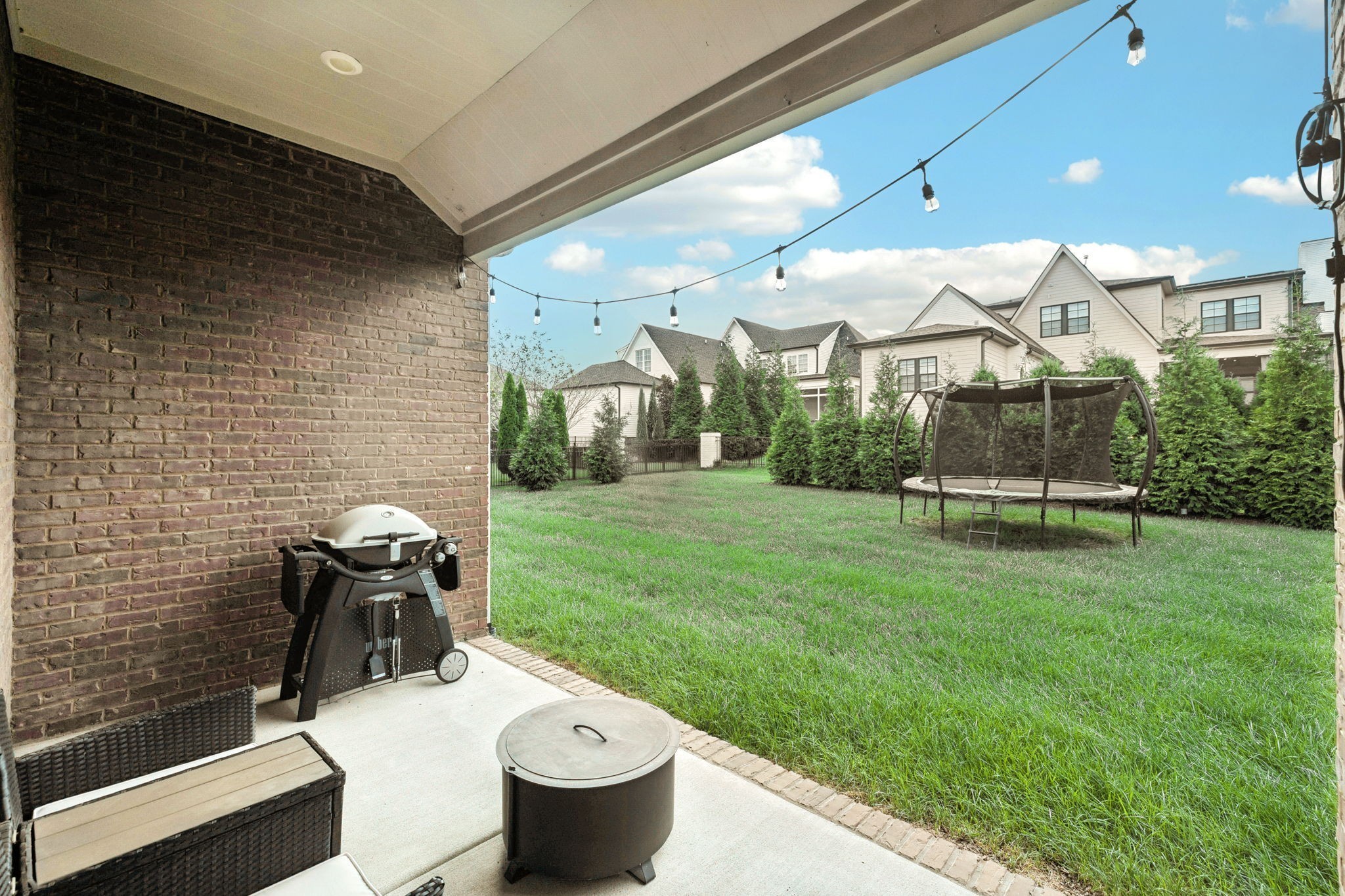 3639 Martins Mill Road Thompson's Station, TN 37179 - Photo 30 of 35 a view of a patio with chair and tables