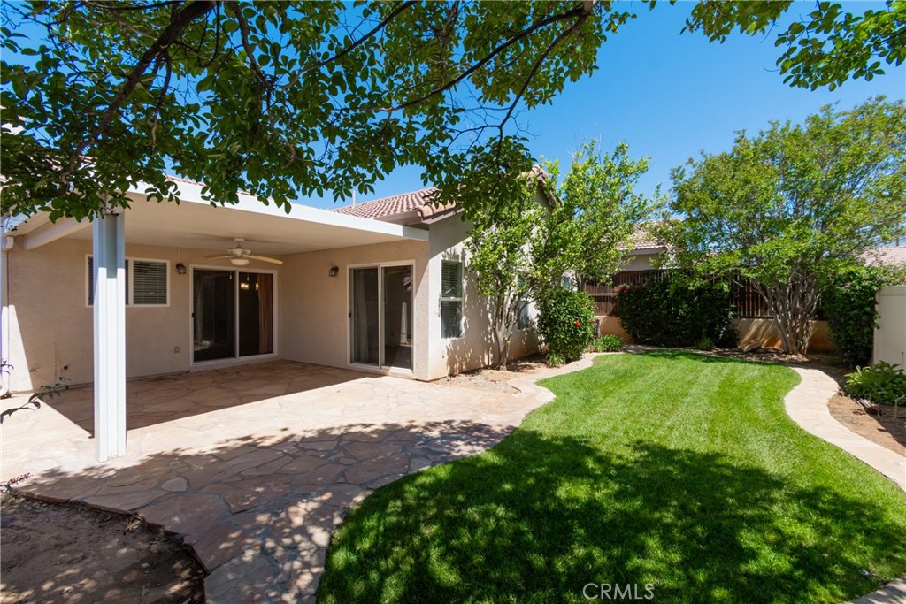 768 Moonlight Court Banning, CA 92220 - Photo 52 of 70 Direct Access from the Kitchen or the Primary Bedroom to your Beautifully Landscaped Backyard