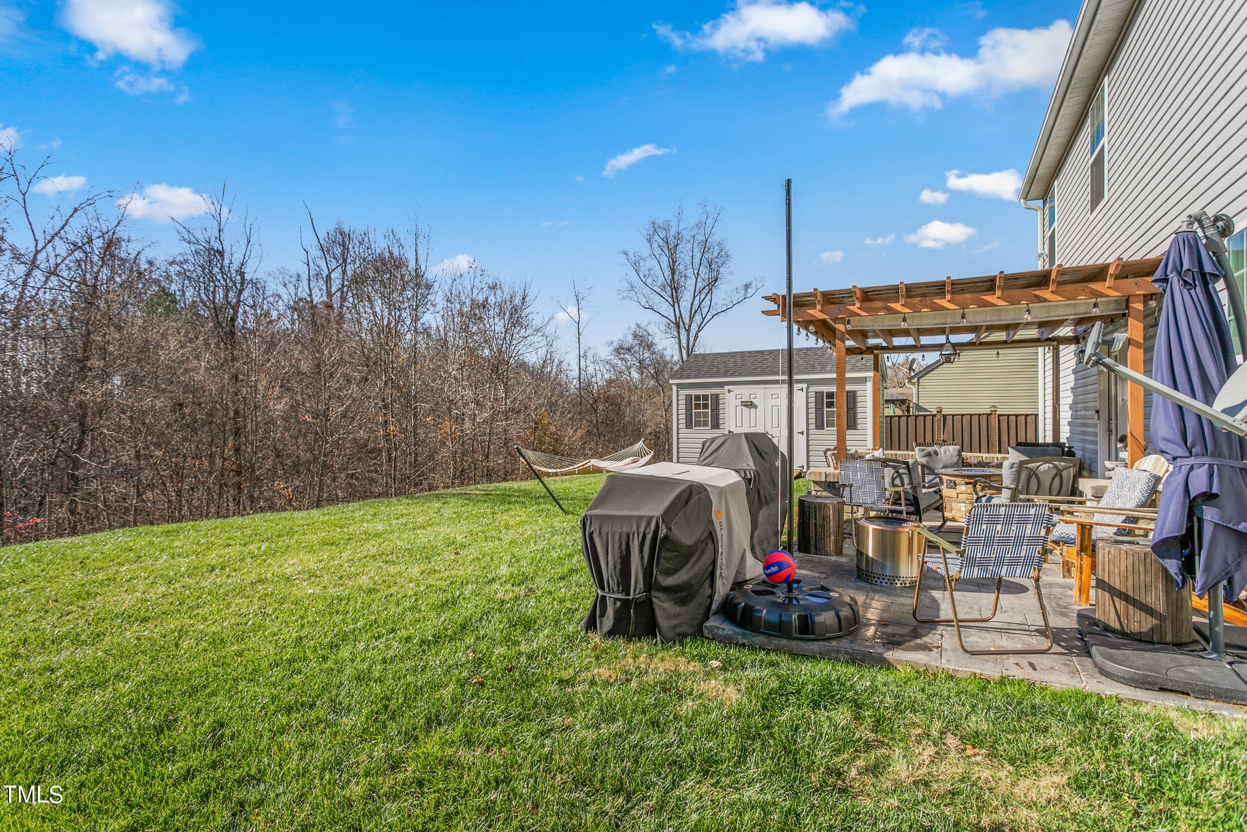 2329 Longshadow Drive Graham, NC 27253 - Photo 30 of 35 2329 Longshadow Drive-Backyard