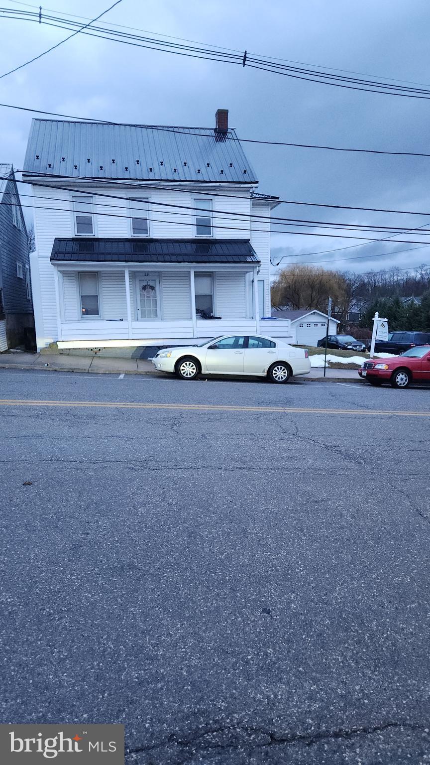 a view of a car garage