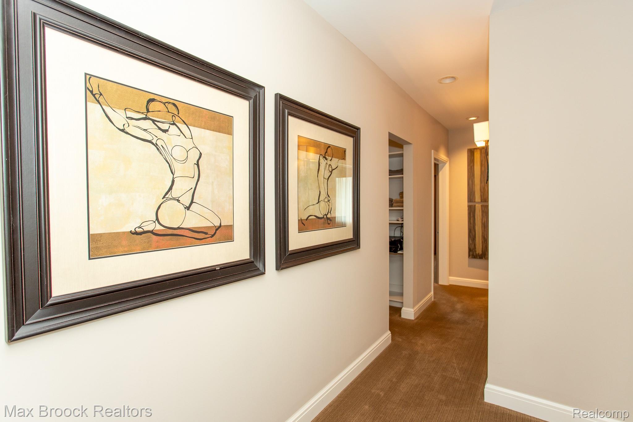 25925 York Road Royal Oak, MI 48067 - Photo 46 of 88 Hall featuring dark carpet and baseboards
