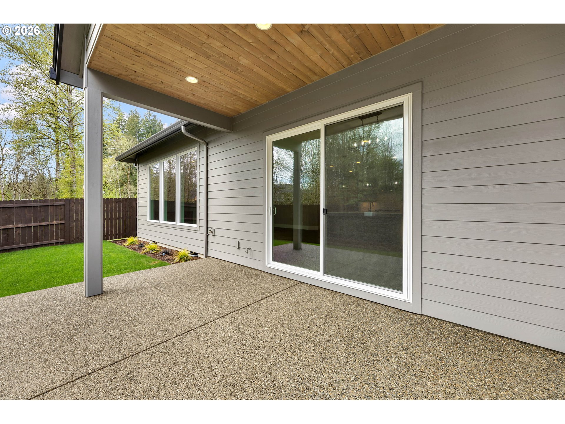 16221 Northeast 180th Street Brush Prairie, WA 98606 - Photo 42 of 47 a view of backyard with green space