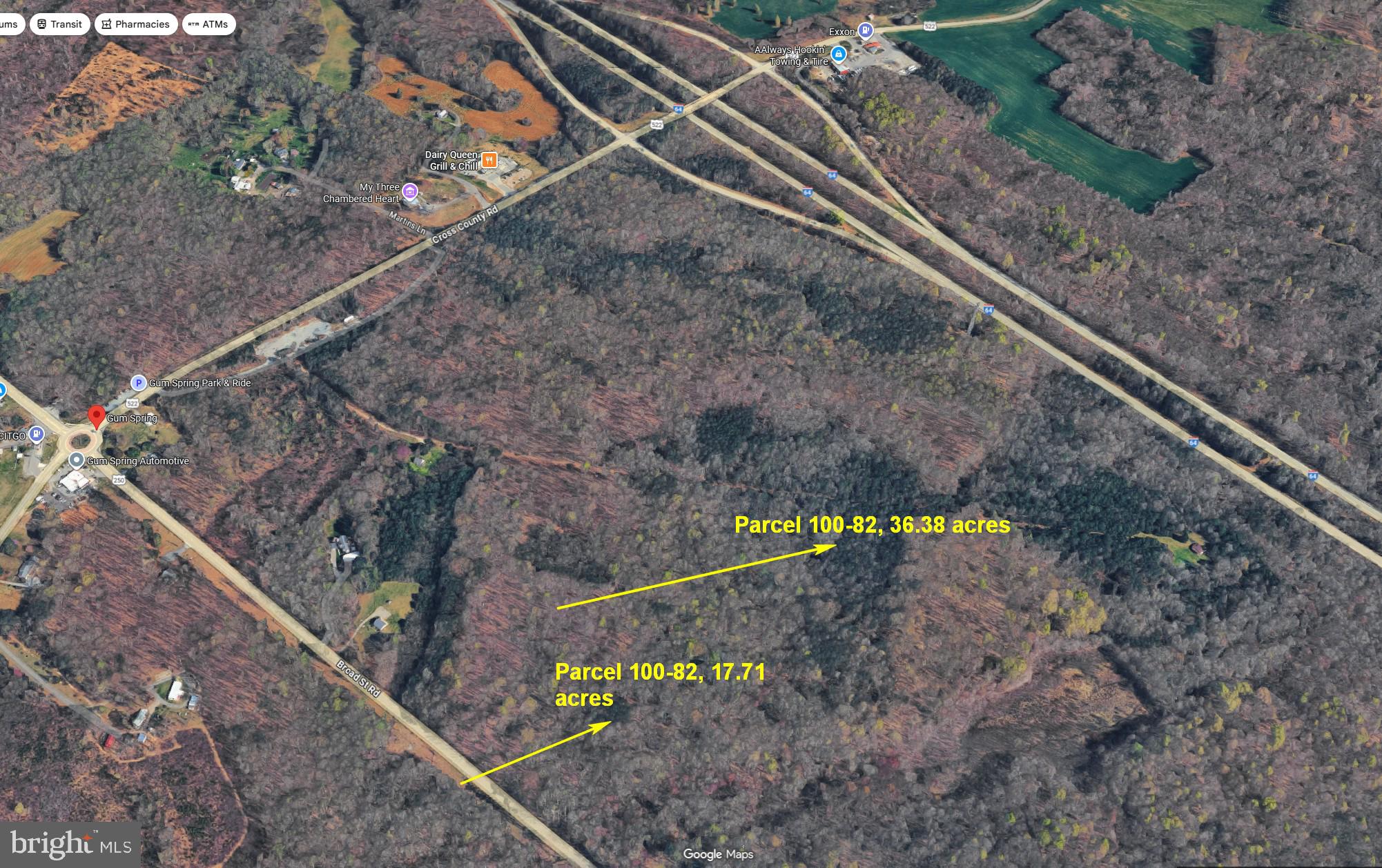 0 Broad St Road Gum Spring, VA 23065 - Photo 3 of 17 a view of a backyard