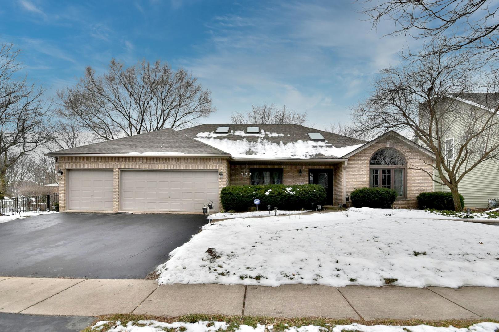 a view of a white house