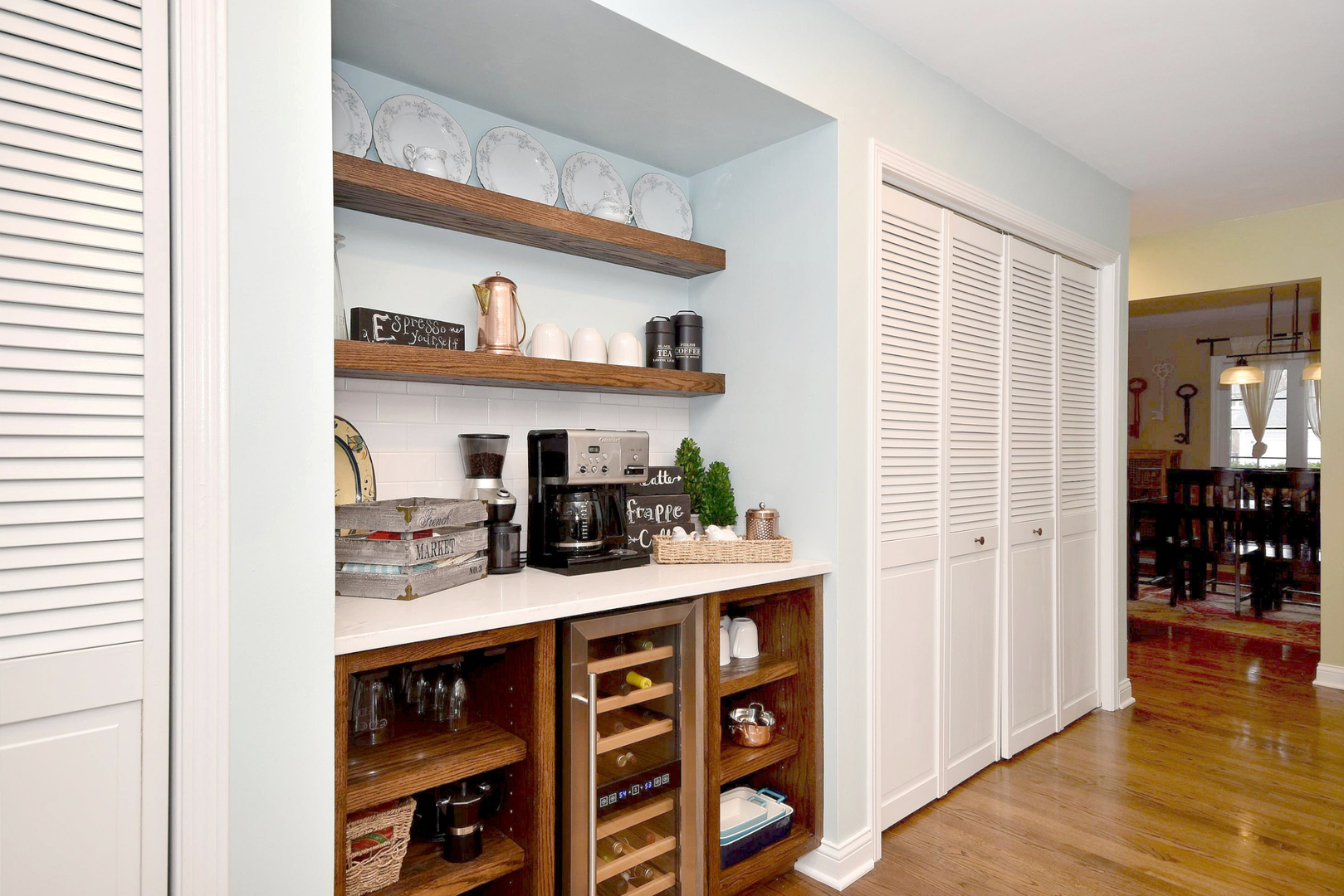 533 Lavina Drive Bolingbrook, IL 60440 - Photo 5 of 44 a kitchen with a sink and wooden floor